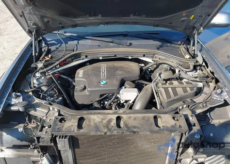 2017 BMW X3 Sdrive28I z USA, uszkodzony, nr VIN 5UXWZ7C32H0X42277